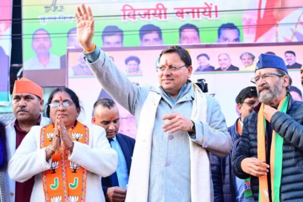 निकाय चुनाव के लिए बतौर स्टार प्रचारक सीएम धामी ने किया ताबड़तोड़ चुनाव प्रचार –