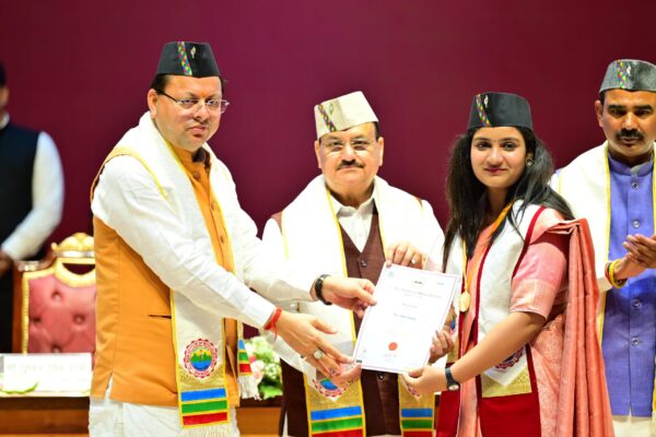 केंद्रीय स्वास्थ्य मंत्री जेपी नड्डा AIIMS ऋषिकेश के 5वें दीक्षांत समारोह में हुए शामिल,434 छात्रों को बांटी गई डिग्री,सीएम धामी रहे मौजूद
